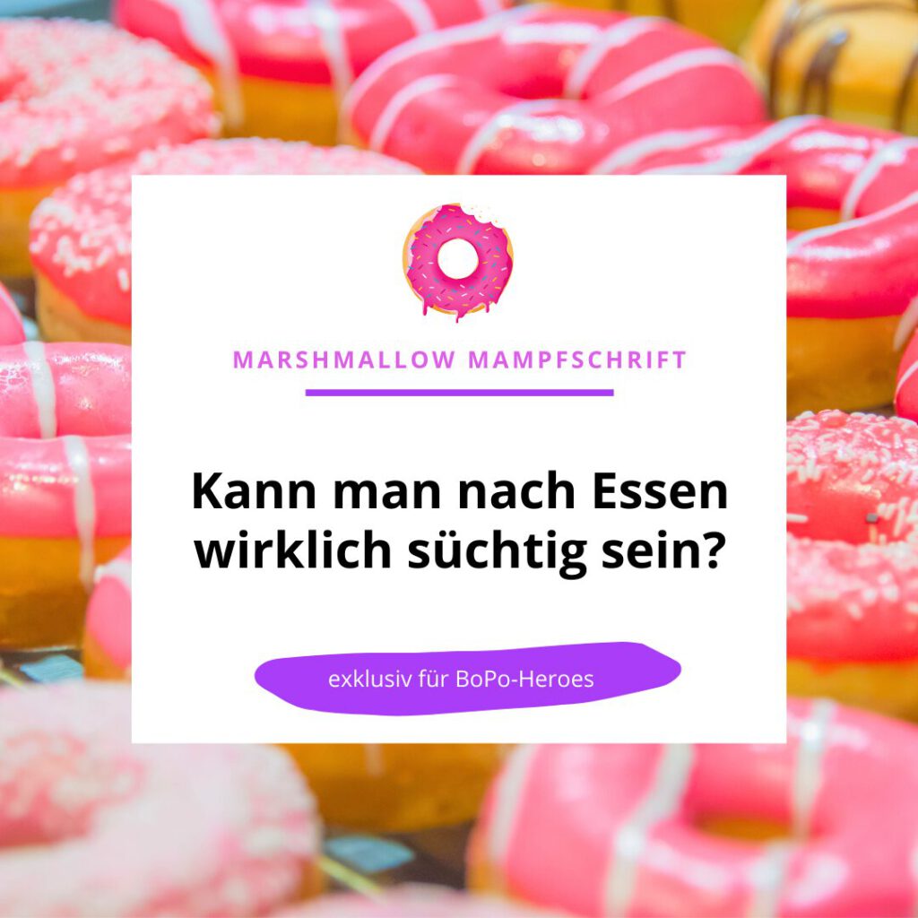 Wer kennt sie nicht, die Schlagzeilen: “Zucker ist so süchtigmachend wie Kokain!” oder “Warum wir die Finger nicht von Pizza lassen können”? Und manchmal fühlt es sich doch wirklich nach Sucht an: zwanghafte Gedanken an Süßigkeiten, der schnelle Fix durch Essen, der totale Kontrollverlust, das kurze Gefühl der Erleichterung, der emotionale Crash, die Entzugserscheinungen. Für mehrgewichtige Menschen ist das Label “Esssucht” oft ein zweischneidiges Schwert. Einerseits beschreibt es zumindest ein bisschen unsere Gefühlswelt, dieses Verlangen, diesen Druck. Andererseits verschlimmert es unser Verhältnis zum Essen. Denn wenn wir in dieser Mampfschrift hinter die reißerischen Titel blicken, zeigt sich: Die Wissenschaft ist sich bei dieser Frage alles andere als einig – und das Wort “Sucht” ist in den allermeisten Fällen nicht nur unpassend, sondern sogar gefährlich (wie dir ein paar “zuckersüchtige” Ratten bestätigen können).