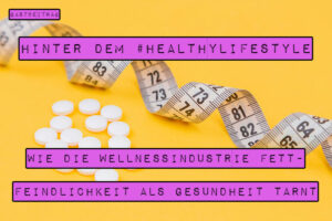 Die Wellnessindustrie verspricht uns Wohlbefinden und Gesundheit - von Superfoods bis Yoga. Doch oft steckt mehr dahinter als nur ein #healthylifestyle. Erfahre, wie diese milliardenschwere Industrie Fettfeindlichkeit als "Gesundheit" verkauft und wie du ihren versteckten Einfluss erkennst. Wenn du dich fragst, warum die Wellnessindustrie Kritik erfährt, bist du hier richtig.